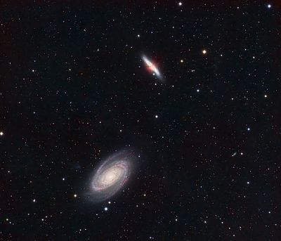 Galaxy Pair M81, M82